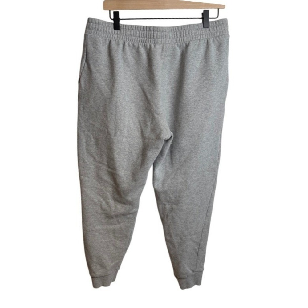 FILA Mens Fleece Jogger Sweatpants L Gray Athleisure Casual Y2K Cozy Retro Sport - Picture 4 of 8